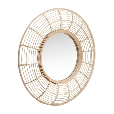 Miroir mural bambou  Charm HUBSCH