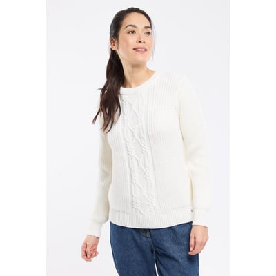 Pull torsadé Jill en laine TERRE & MER