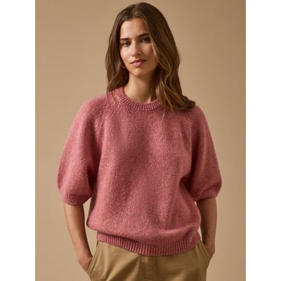 Pull irisé manches courtes CYRILLUS
