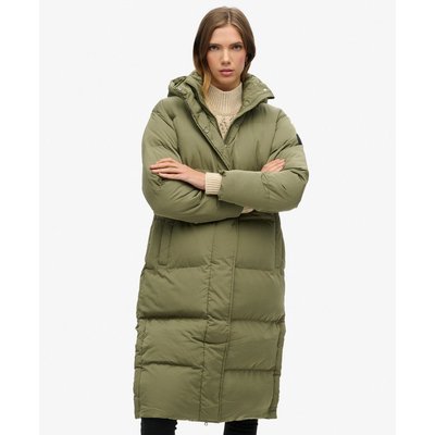 Doudoune longue à capuche SUPERDRY