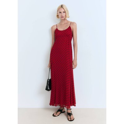 Robe gaze à imprimé floral MANGO
