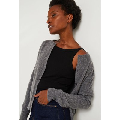 Gilet gris cachemire femme La Redoute