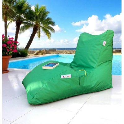 Pouf bain de soleil XXL imperméable – vert ARTA PIER IMPORT