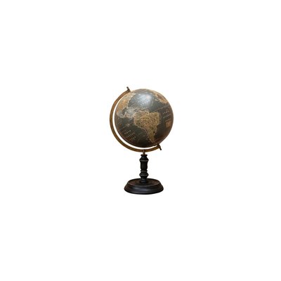 Globe en bois noire NOIRE CHEHOMA