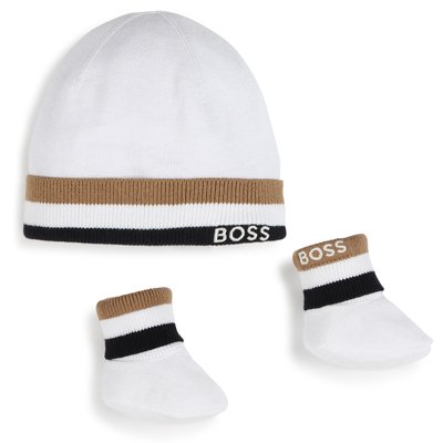 Ensemble bonnet et chaussons BOSS KIDSWEAR