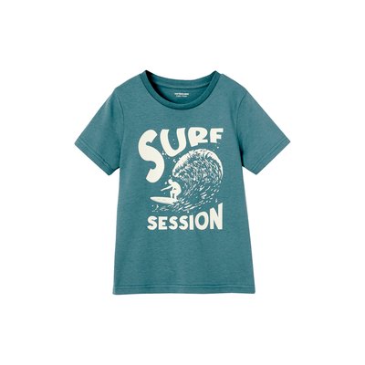 T-shirt Basics imprimé devant VERTBAUDET