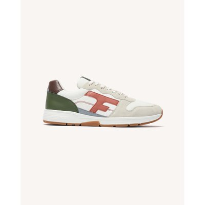 Running tissu suede OLIVE OLIVE FAGUO