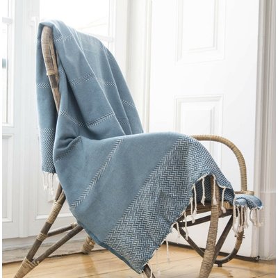 Plaid coton OSLO FEBRONIE