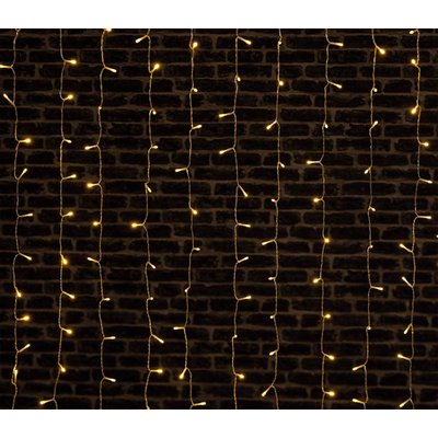 Rideau de façade extérieur 600 LED blanc chaud FEERIC LIGHTS & CHRISTMAS