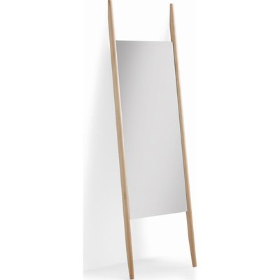 Miroir mural en bois de bouleau naturel style scandinave RECOLLECTION