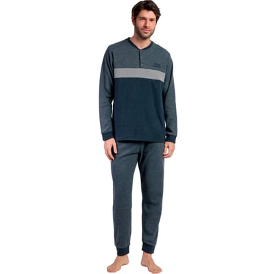 Pyjama pantalon top manches longues Grigio ADMAS