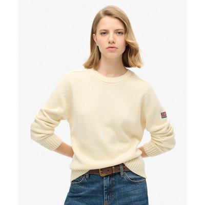Sweat ras du cou souple en maille SUPERDRY