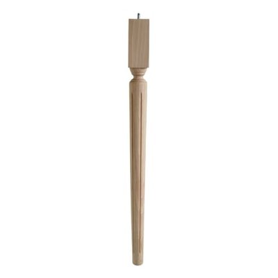 Pied De Table Haute Bois H730 Mm EVOLUDIS
