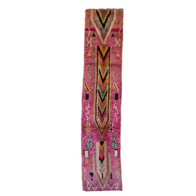 Tapis de couloir berbère marocain pure laine 73 x 344 cm AFK LIVING