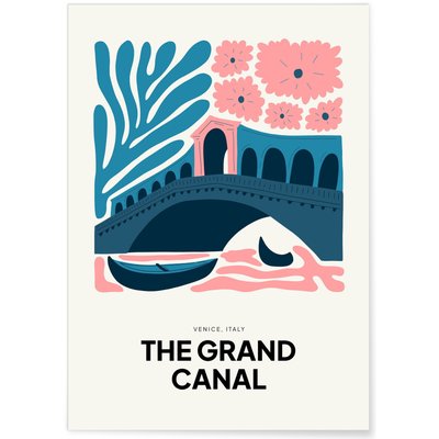 Affiche Venise Grand Canal L'AFFICHERIE