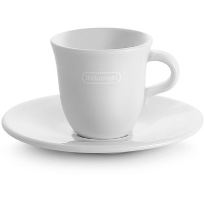 Tasse Set en céramique DLSC308 2 x 70ML pour expresso DELONGHI