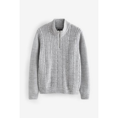 Pull régulier torsadé zippé NEXT