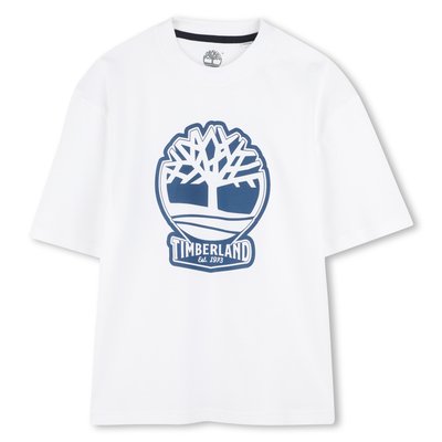 T-shirt bicolore avec logo TIMBERLAND