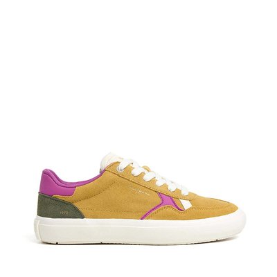 Sneakers Rétro En Daim PEPE JEANS
