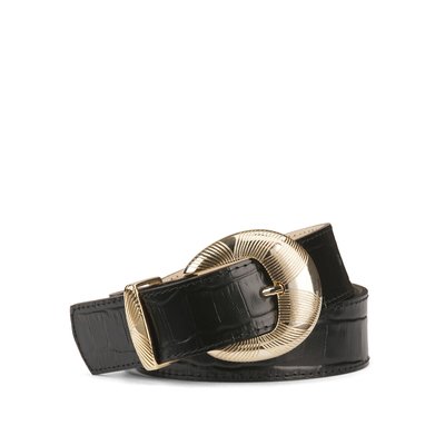 Gürtel ADRIENNE, Leder in Kroko-Optik PETITE MENDIGOTE
