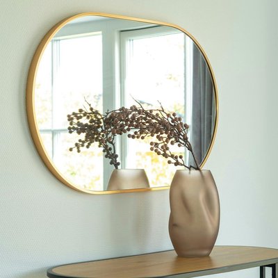 Miroir ovale avec cadre doré 50x80 cm SEOUL PIER IMPORT