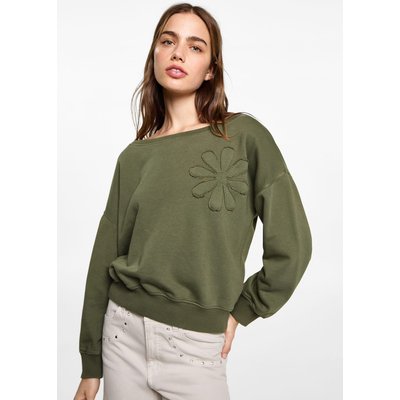 Sweat-shirt broderie florale MANGO TEEN