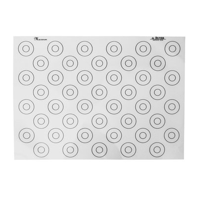 Tapis à macarons en silicone 40x30 cm DE BUYER