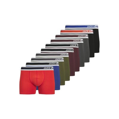 10er-Pack Boxerpants, unifarben JACK & JONES