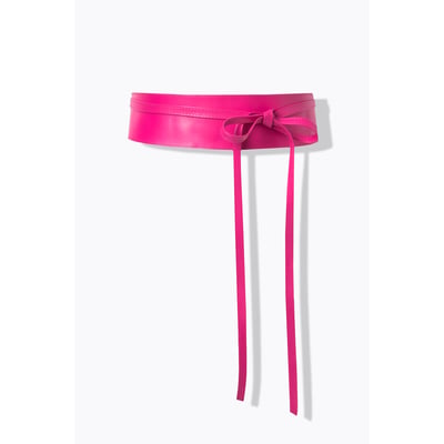 Ceinture en cuir à nouer. Longs rubans ULLA POPKEN