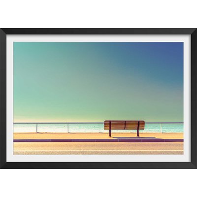 Affiche paysage pause balnéaire HEXOA