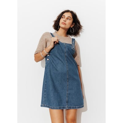 Robe-salopette en jean PROMOD