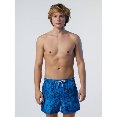 Short de bain imprimé en tissu Repreve NORTH SAILS