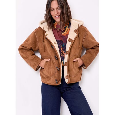 Manteau suède réversible SADAR LA FIANCÉE