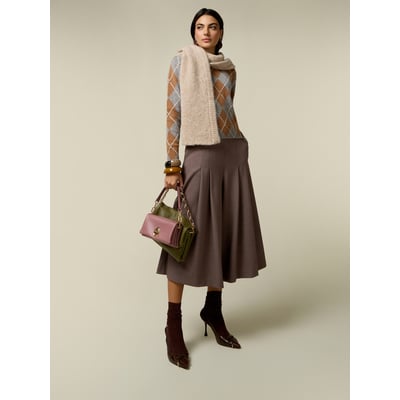 Jupe-culotte à plis OLTRE