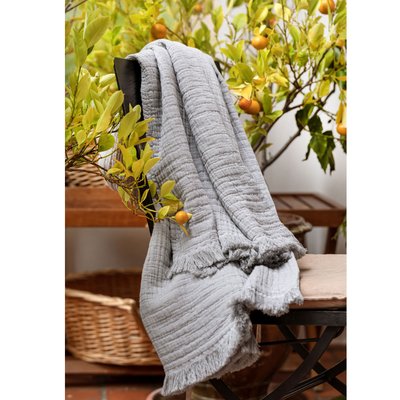 Plaid Gaze de coton BREHAT TOISON D OR