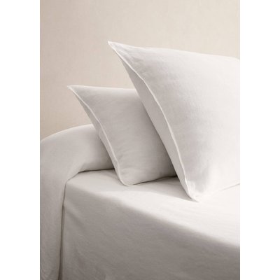 Taie d'oreiller lin lavé 45x110 cm MANGO HOME