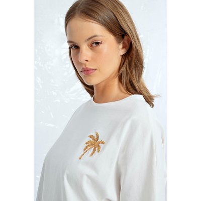 T-shirt oversize motif palmier LILI SIDONIO