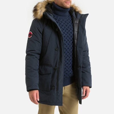 Parka chaude zippée à capuche Everest SUPERDRY