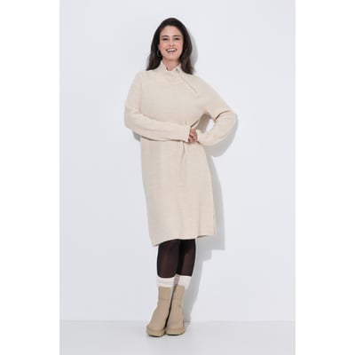 Robe en maille, empiècements bord-côte ULLA POPKEN