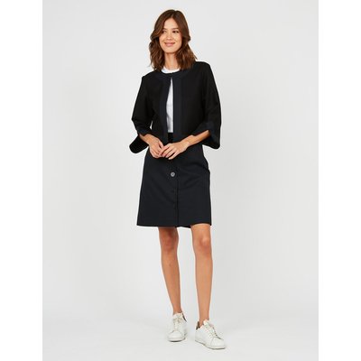 Veste Charlus bleue fonc?� INES DE LA FRESSANGE PARIS