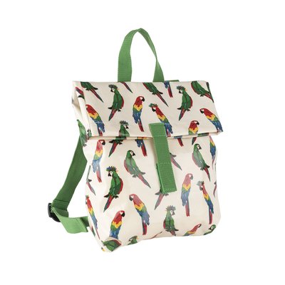 Sac à dos mini coursier LES PERROQUETS PETIT JOUR