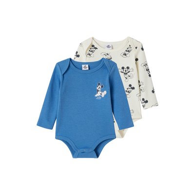 Lot de 2 bodies Disney® Mickey VERTBAUDET