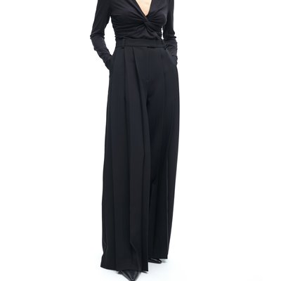 Pantalon large à plis LOLA CASADEMUNT