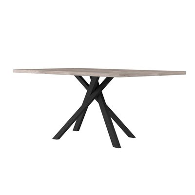 Table rectangulaire 8pers. pied central Snapp - Fabrication Française CALICOSY