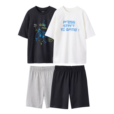 Lot de 2 pyjashorts Gamer JONEN