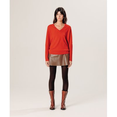 Pull col V oversize en cachemire RODIER