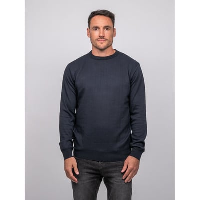 Pull Fin Col Rond Jacquard Loranch RITCHIE