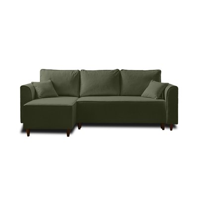 Canapé d'Angle Convertible en Tissu 4 places - SAPHIR LISA DESIGN