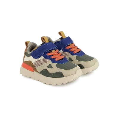 Scarpe da ginnastica con lacci elastici e chiusura in velcro, JOGGY SCRATCH SHOO POM