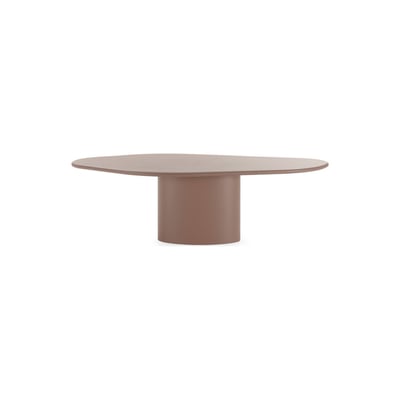 Table à manger sculpturale pied central RECOLLECTION